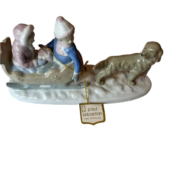 Paul Sebastian Sleigh Ride Handcrafted Made in Republic of China - Picture 2 of 5